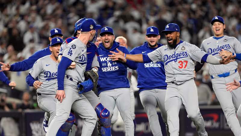 Los Dodgers conquistan su octava Serie Mundial