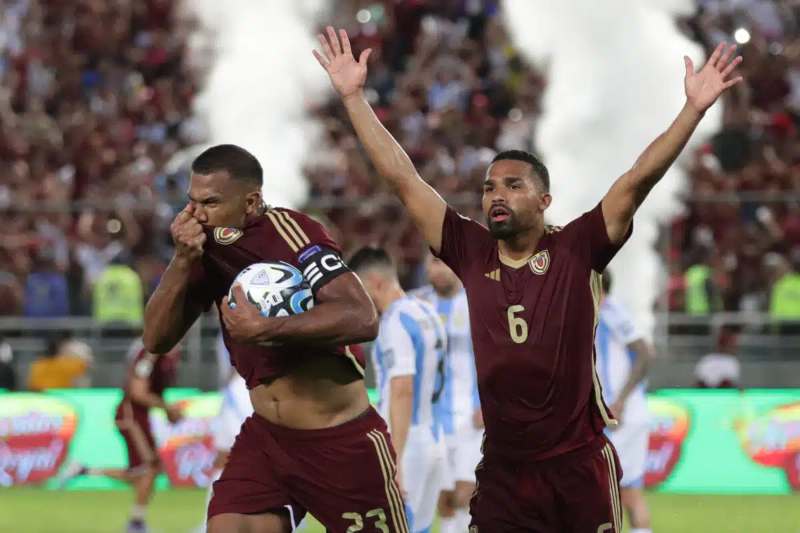 Venezuela sacó un punto importante contra Argentina en Maturín