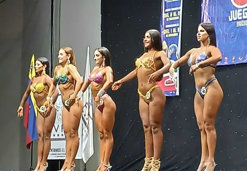 Luciana Urdaneta conquista la plata en Fisicoculturismo en los Juegos Nacionales 2024