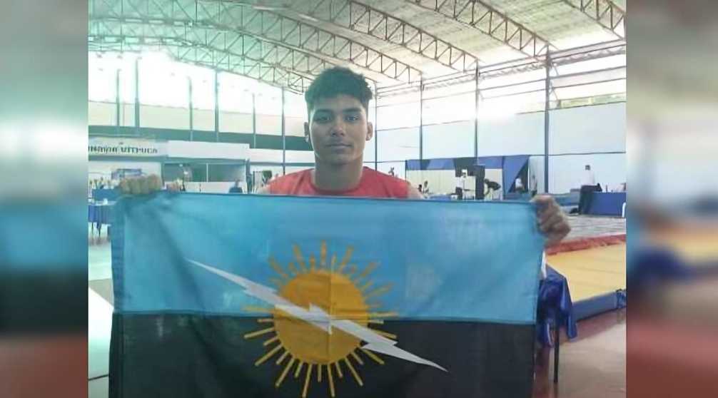 Mauricio Chirinos ganó medalla de oro en wushu en Oriente 2024